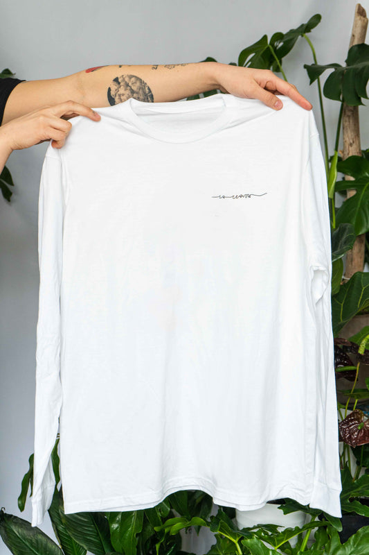 White long sleeve shirt